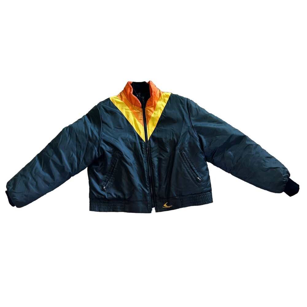 Vintage Ski-Doo Bombardier Snowmobile Racing Chinook Jacket Coat Womens Sz 12